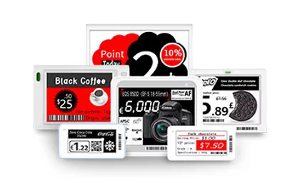 नई श्रृंखला ईएसएल (इलेक्ट्रॉनिक शेल्फ लेबल) समाधान ग्राहकों की आवश्यकताओं को पूरा करते हैं